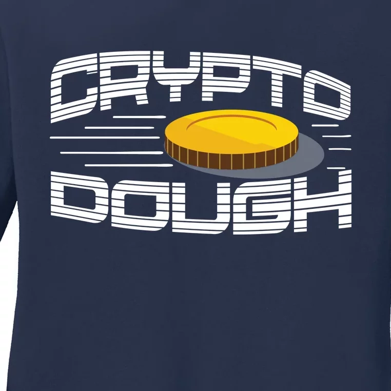 Crypto Dough Ladies Long Sleeve Shirt