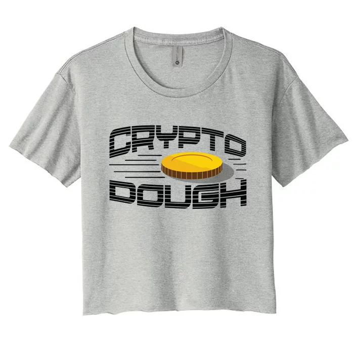 Crypto Dough Women's Crop Top Tee