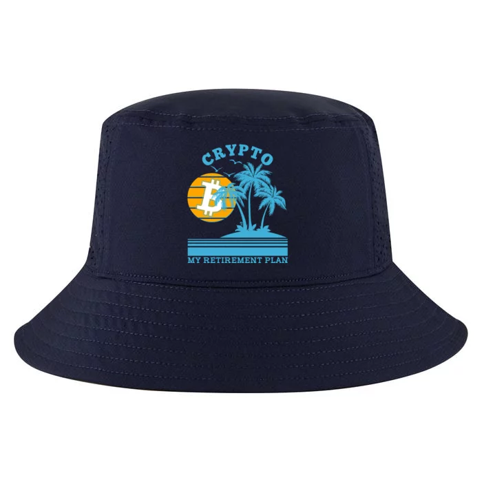 Crypto My Retirement Plan Cool Comfort Performance Bucket Hat