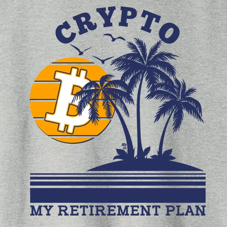 Crypto My Retirement Plan Women's Crop Top Tee