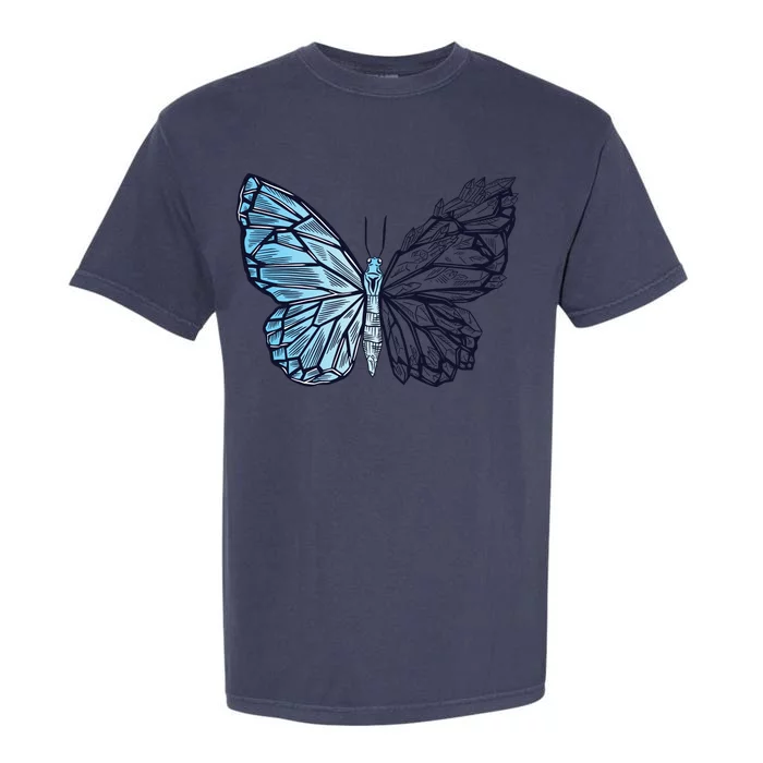 Crystal Butterfly Garment-Dyed Heavyweight T-Shirt