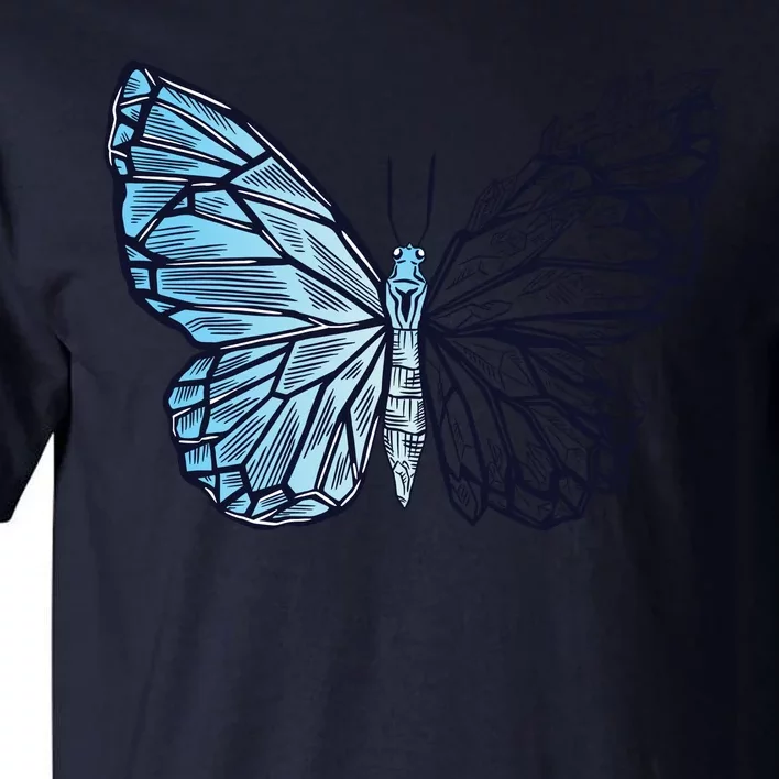 Crystal Butterfly Tall T-Shirt