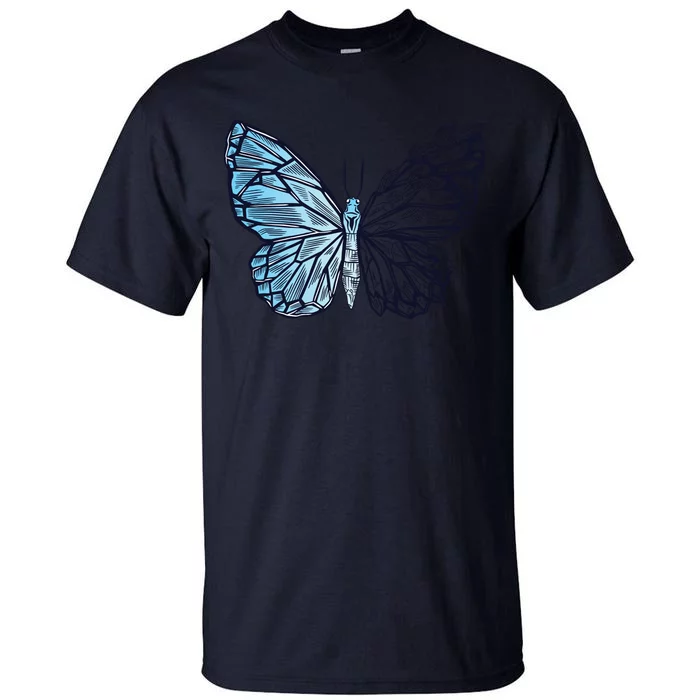 Crystal Butterfly Tall T-Shirt