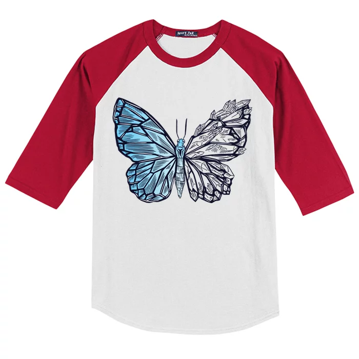 Crystal Butterfly Kids Colorblock Raglan Jersey