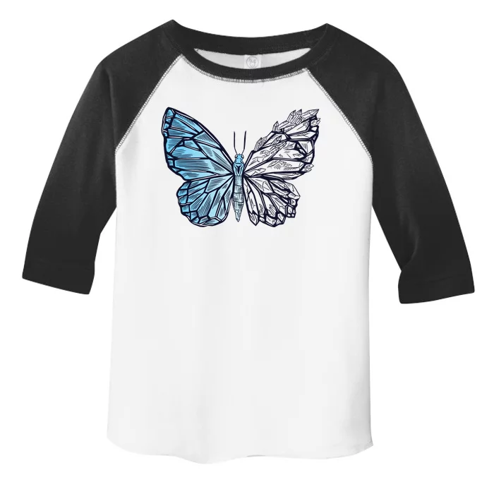 Crystal Butterfly Toddler Fine Jersey T-Shirt