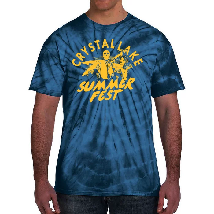 Crystal Lake Summer Fest Horror Movie Fan Tie-Dye T-Shirt