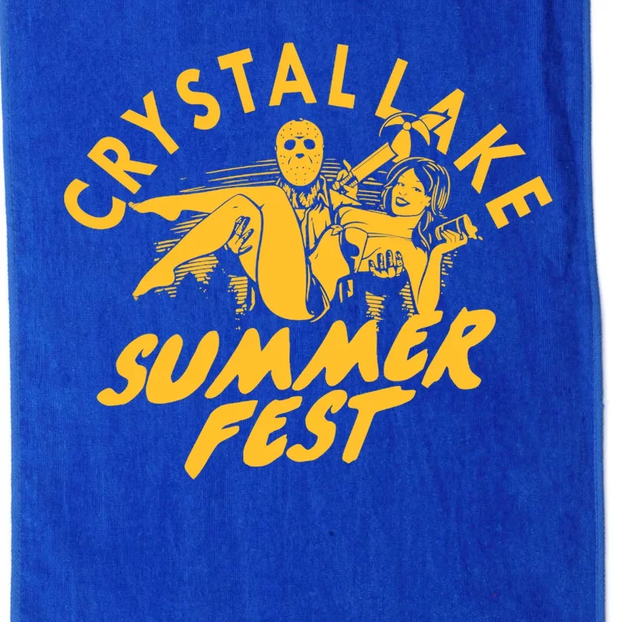 Crystal Lake Summer Fest Horror Movie Fan Platinum Collection Golf Towel