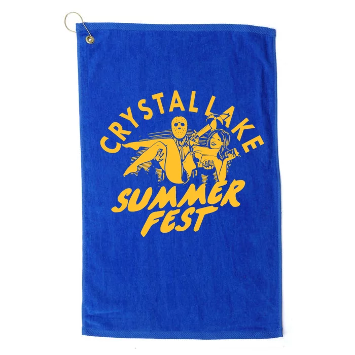 Crystal Lake Summer Fest Horror Movie Fan Platinum Collection Golf Towel