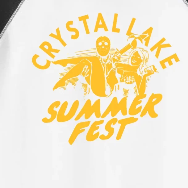 Crystal Lake Summer Fest Horror Movie Fan Toddler Fine Jersey T-Shirt