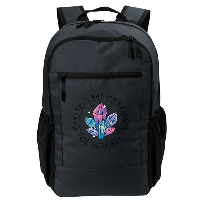 Crystals Are My Reason For Happiness Daily Commute Backpack