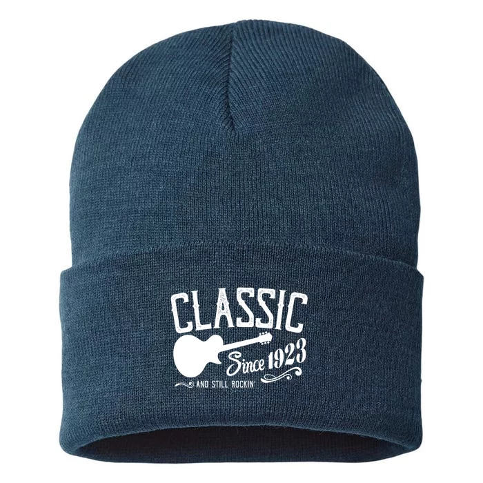 Classic Since 1923 And Still Rockin 100th Birthday Sustainable Knit Beanie