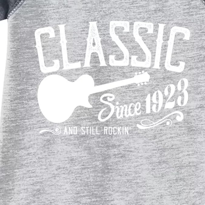 Classic Since 1923 And Still Rockin 100th Birthday Infant Baby Jersey Bodysuit