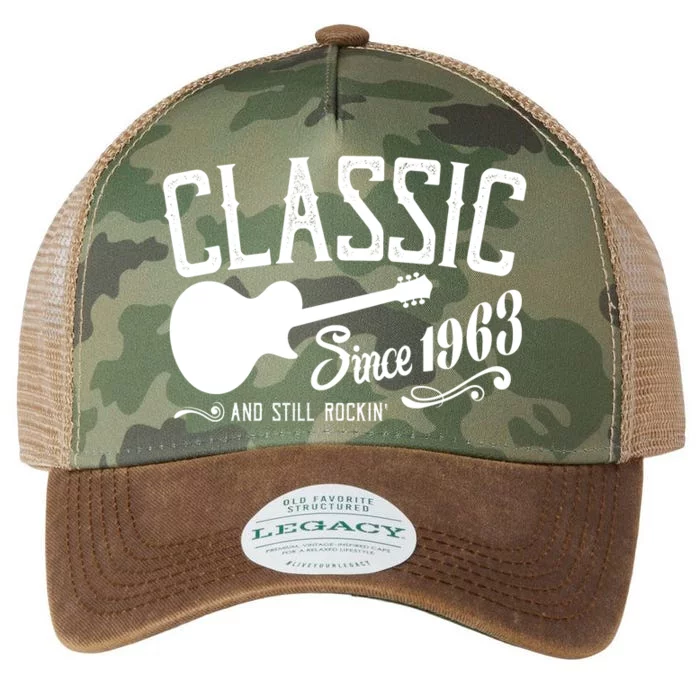 Classic Since 1963 And Still Rockin 60th Birthday Legacy Tie Dye Trucker Hat