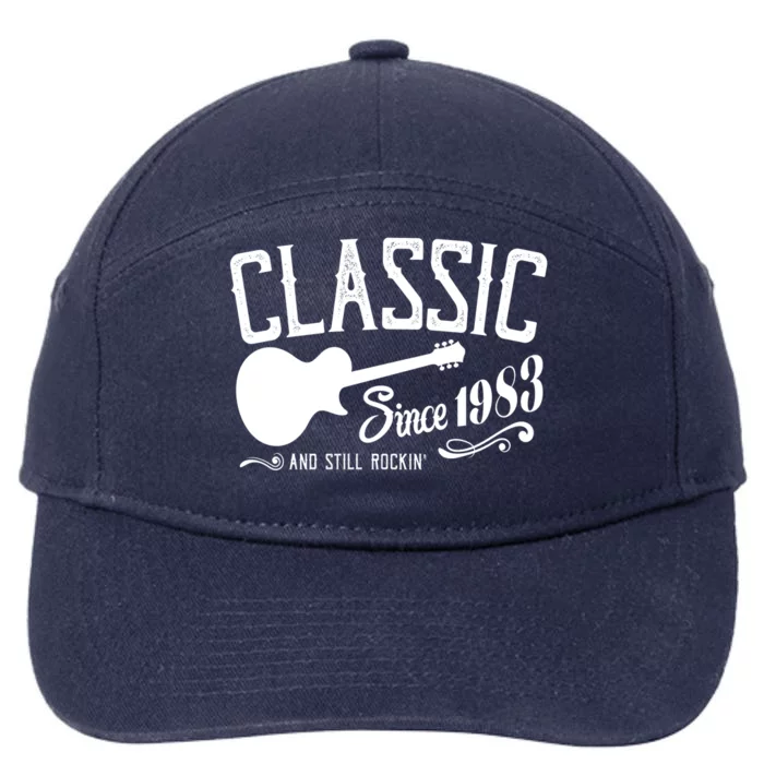 Classic Since 1983 And Still Rockin 40th Birthday 7-Panel Snapback Hat