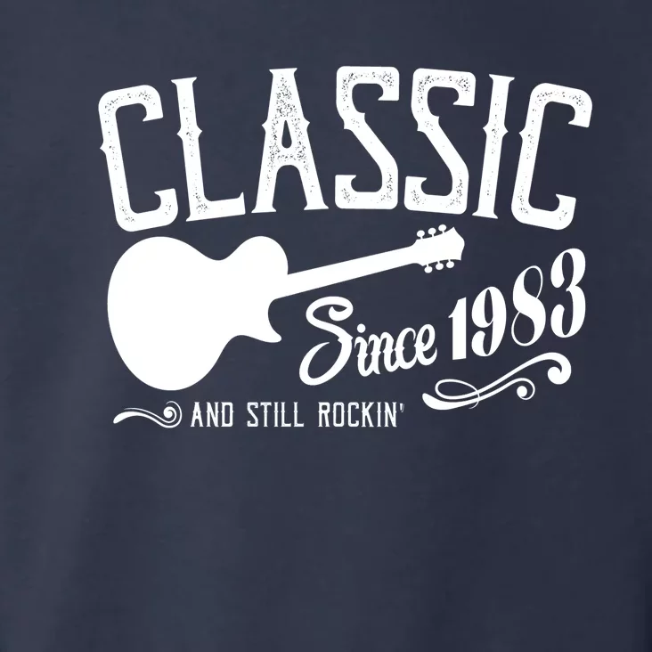 Classic Since 1983 And Still Rockin 40th Birthday Toddler Hoodie