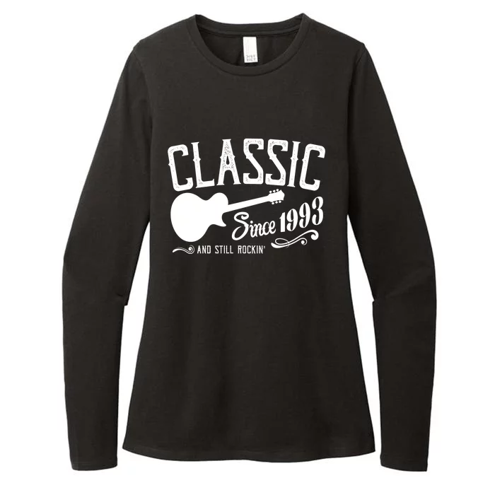 Classic Since 1993 And Still Rockin 30th Birthday Womens CVC Long Sleeve Shirt