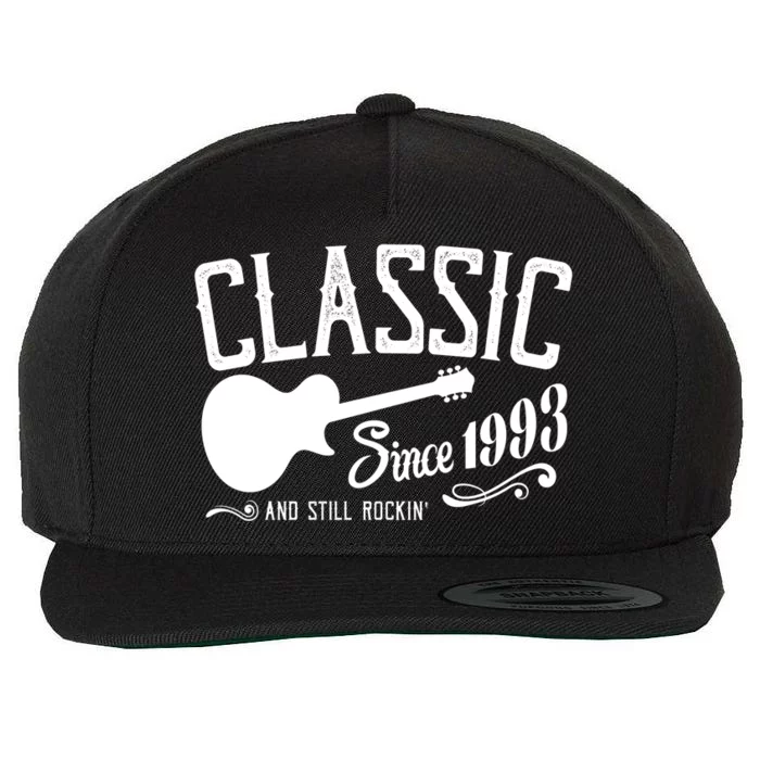 Classic Since 1993 And Still Rockin 30th Birthday Wool Snapback Cap