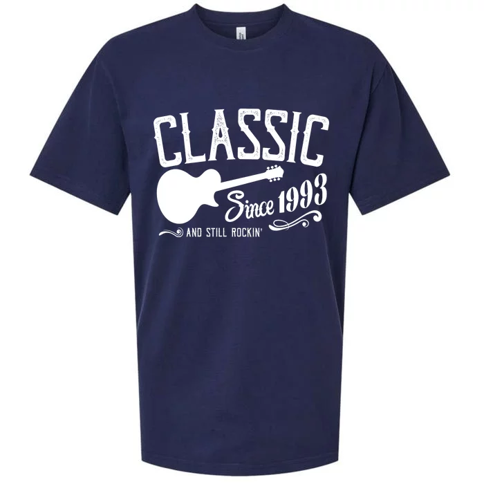 Classic Since 1993 And Still Rockin 30th Birthday Sueded Cloud Jersey T-Shirt