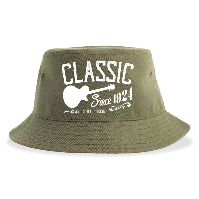 Classic Since 1924 And Still Rockin 100th Birthday Sustainable Bucket Hat