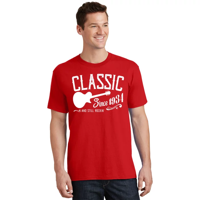 Classic Since 1934 And Still Rockin 90th Birthday T-Shirt