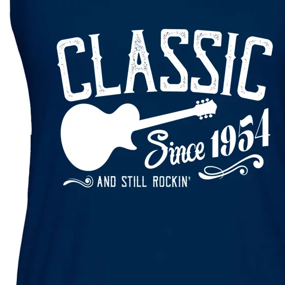 Classic Since 1954 And Still Rockin 70th Birthday Ladies Essential Flowy Tank