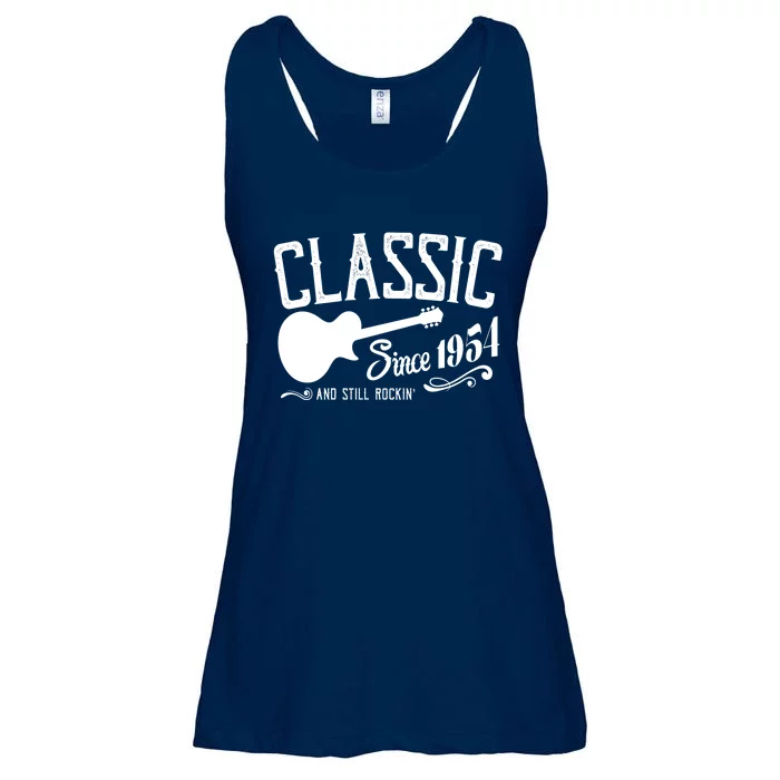 Classic Since 1954 And Still Rockin 70th Birthday Ladies Essential Flowy Tank