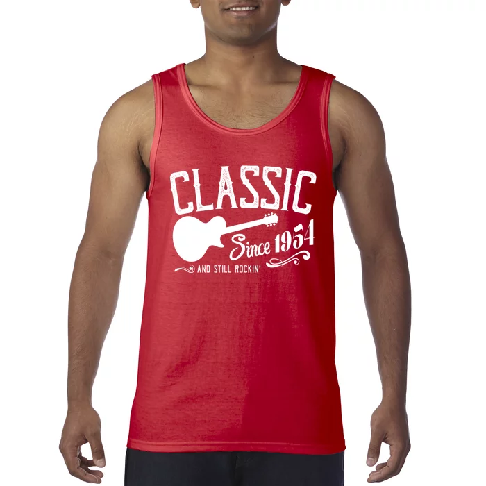 Classic Since 1954 And Still Rockin 70th Birthday Tank Top