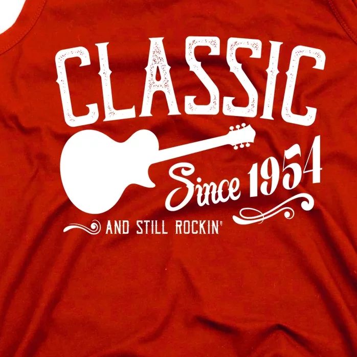 Classic Since 1954 And Still Rockin 70th Birthday Tank Top