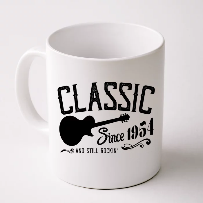 Classic Since 1954 And Still Rockin 70th Birthday Front & Back Coffee Mug