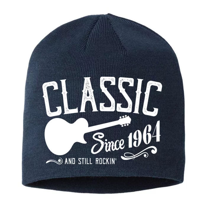 Classic Since 1964 And Still Rockin 60th Birthday 8 1/2in Sustainable Knit Beanie