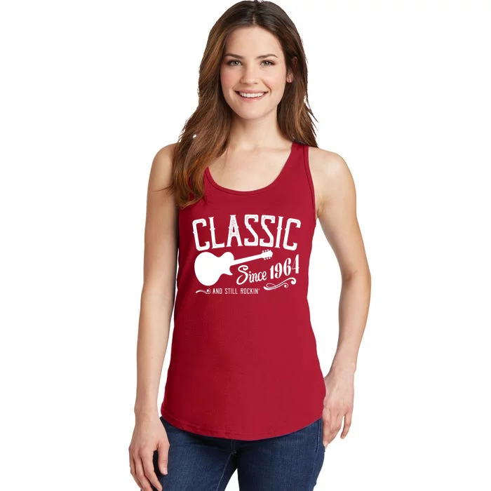 Classic Since 1964 And Still Rockin 60th Birthday Ladies Essential Tank