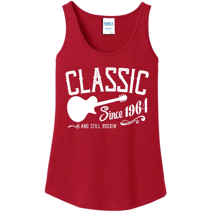 Classic Since 1964 And Still Rockin 60th Birthday Ladies Essential Tank