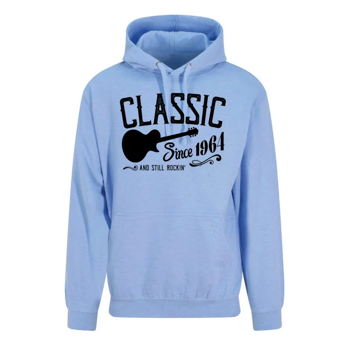 Classic Since 1964 And Still Rockin 60th Birthday Unisex Surf Hoodie