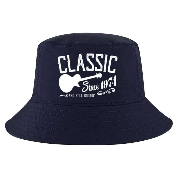 Classic Since 1974 And Still Rockin 50th Birthday Cool Comfort Performance Bucket Hat