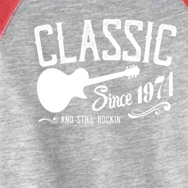 Classic Since 1974 And Still Rockin 50th Birthday Toddler Fine Jersey T-Shirt