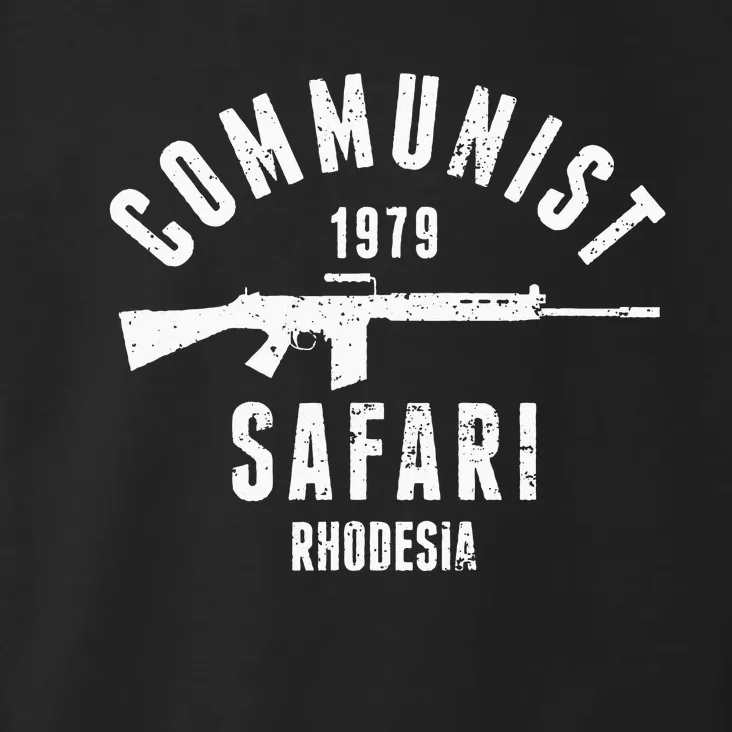 Communist Safari 1979 Rhodesia Light Infantry Toddler Hoodie