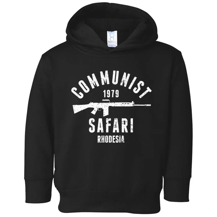 Communist Safari 1979 Rhodesia Light Infantry Toddler Hoodie