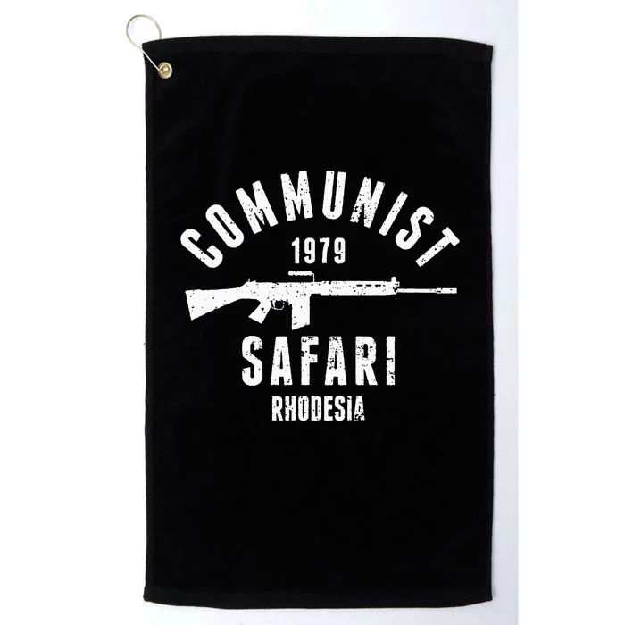 Communist Safari 1979 Rhodesia Light Infantry Platinum Collection Golf Towel