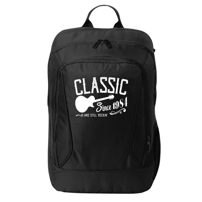 Classic Since 1984 And Still Rockin 40th Birthday City Backpack