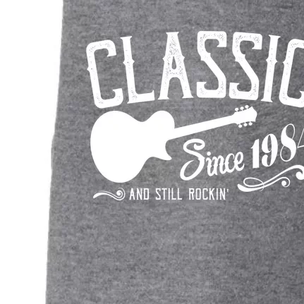 Classic Since 1984 And Still Rockin 40th Birthday Doggie 3-End Fleece Hoodie