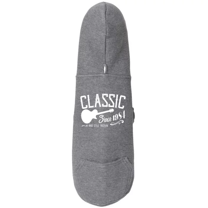 Classic Since 1984 And Still Rockin 40th Birthday Doggie 3-End Fleece Hoodie