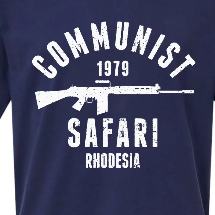 Communist Safari 1979 Rhodesia Light Infantry Sueded Cloud Jersey T-Shirt