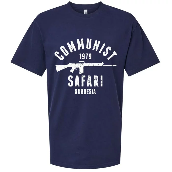 Communist Safari 1979 Rhodesia Light Infantry Sueded Cloud Jersey T-Shirt