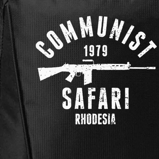 Communist Safari 1979 Rhodesia Light Infantry City Backpack