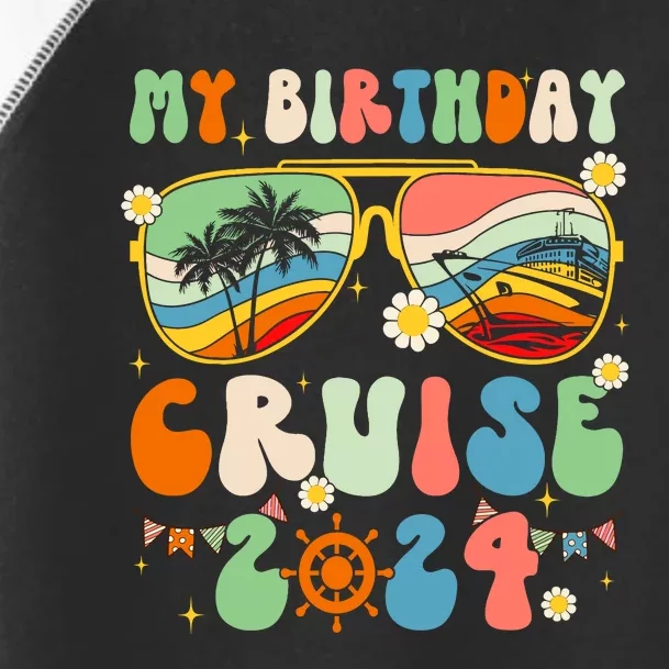 Cruise Squad 2024 Birthday Cruise Cruising Toddler Fine Jersey T-Shirt