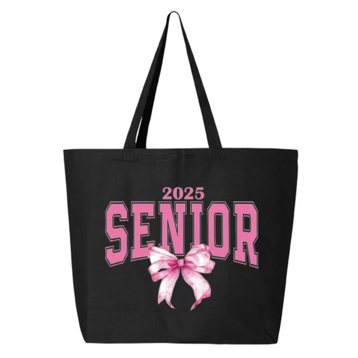 Coquette Senior 2025 Back To School Bow Senior 2025 25L Jumbo Tote