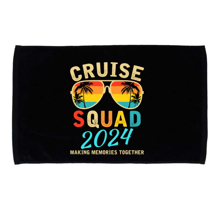 Cruise Squad 2024 Summer Vacation Matching Family Group Microfiber Hand Towel