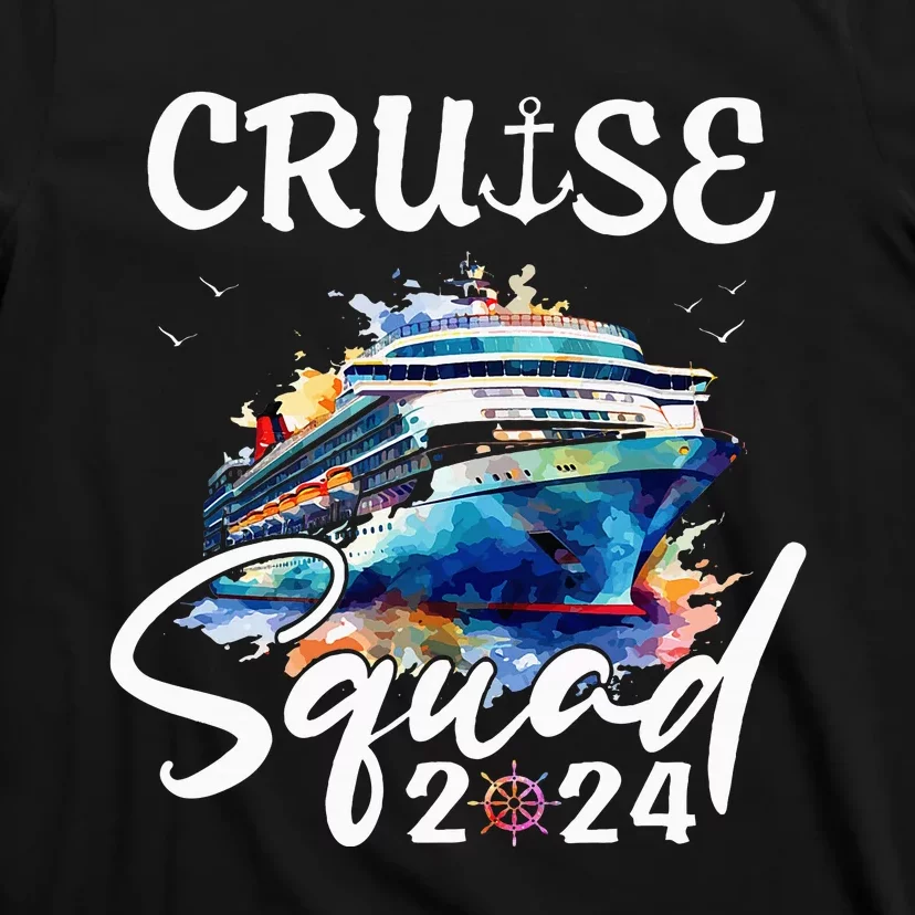 Cruise Squad 2024 Matching Family Cruise Trip T-Shirt