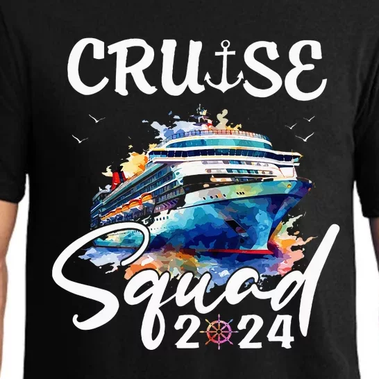 Cruise Squad 2024 Matching Family Cruise Trip Pajama Set