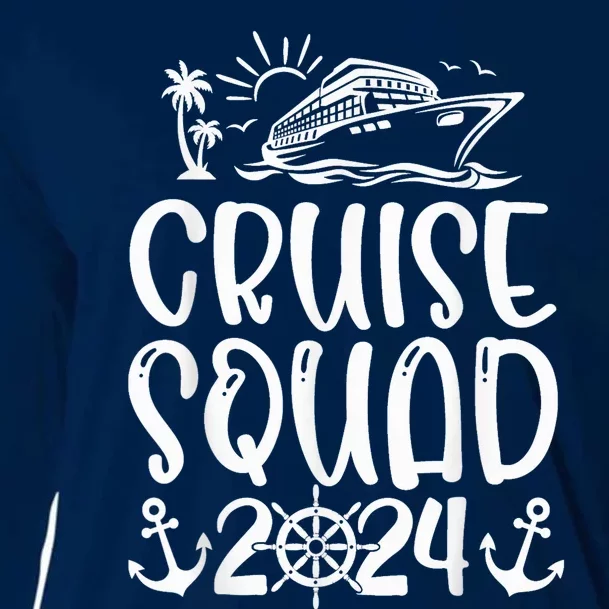 Cruise Squad 2024 Vacation Matching Family Cooling Performance Long Sleeve Crew